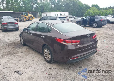 2016 Kia Optima Lx z USA, uszkodzony, nr VIN 5XXGT4L34GG104955
